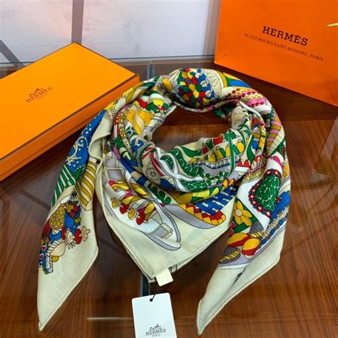 hermes scarf fake or real